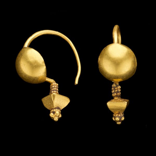 22ct gold Indian earrings